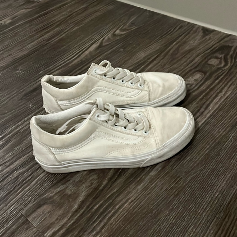 all white vans